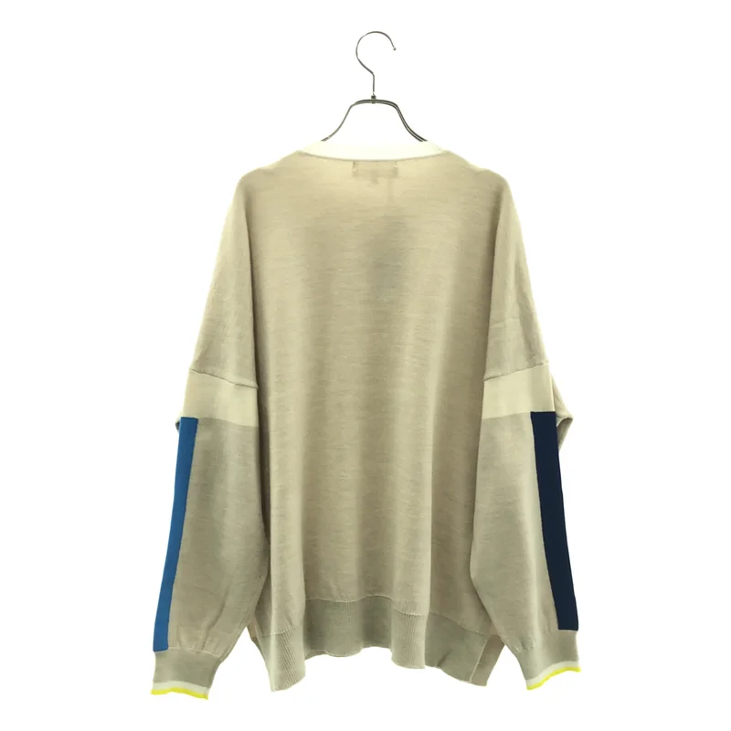 ENFOLD / エンフォルド | LINE WIDE PULLOVER / サイドスリット ニット セーター | 38 | レディース