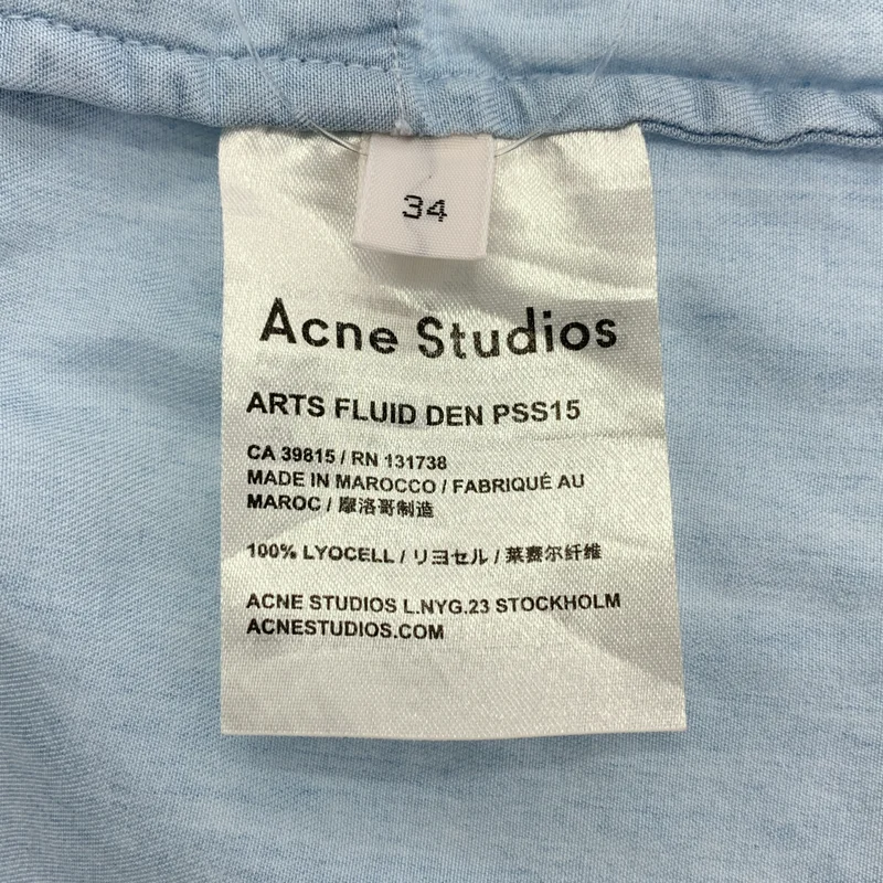 Acne Studios / アクネストゥディオズ | リヨセル スリット ワンピース | 34 | レディース