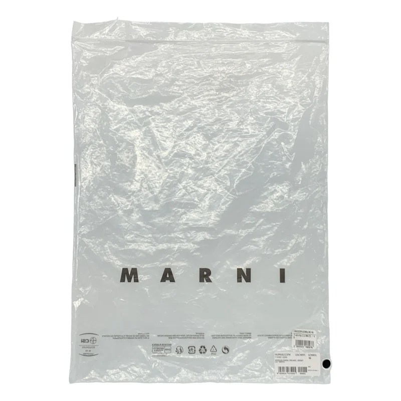 MARNI / マルニ | オーガニックコットン ロゴプリント Tシャツ | 48 | メンズ