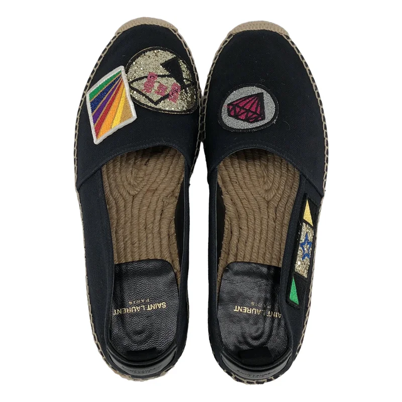 SAINT LAURENT / サンローラン | キャンバス エスパドリーユ フラットシューズ | 42 | メンズ