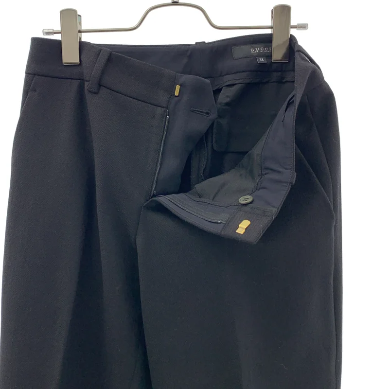 GUCCI / グッチ | ウール テーパードスラックス パンツ | 38 | レディース