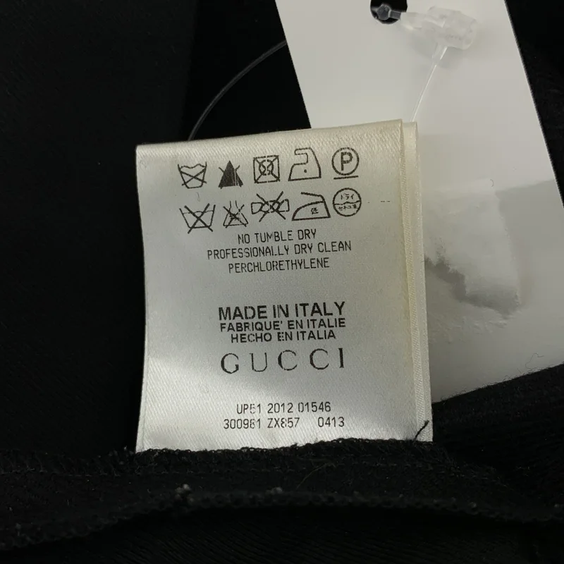 GUCCI / グッチ | ウール テーパードスラックス パンツ | 38 | レディース