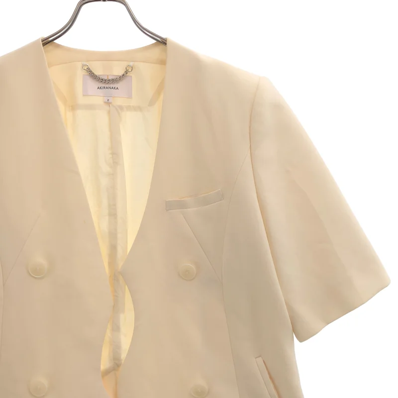 AKIRANAKA / アキラナカ | LIDIA ASYMMETRIC JACKET アシンメトリーカラージャケット | 2 | レディース