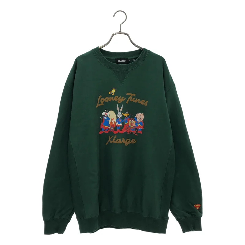 X-LARGE / エクストララージ | × LOONEY TUNES / CREWNECK SWEAT / クルーネックスウェット | M | メンズ