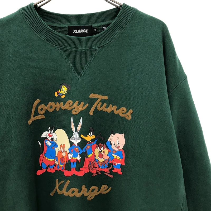 X-LARGE / エクストララージ | × LOONEY TUNES / CREWNECK SWEAT / クルーネックスウェット | M | メンズ
