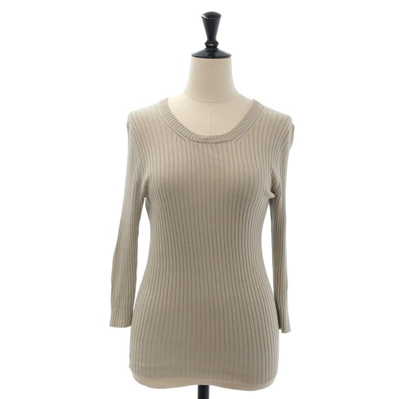 Deuxieme Classe / ドゥーズィエムクラス | 2025SS | COTTON RIB KNIT ニット_長袖 |