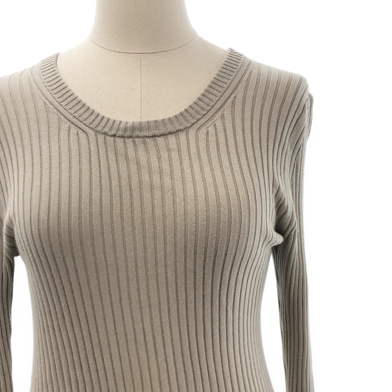 Deuxieme Classe / ドゥーズィエムクラス | 2025SS | COTTON RIB KNIT ニット_長袖 |