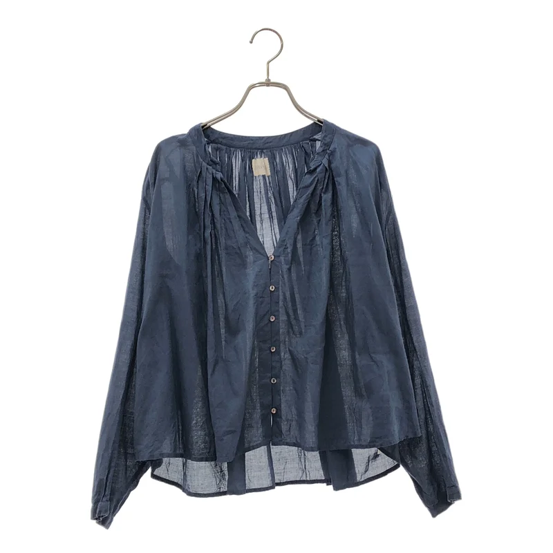 Khadi and Co / カディー&コー | コットン タック シャツ_長袖 | S | レディース