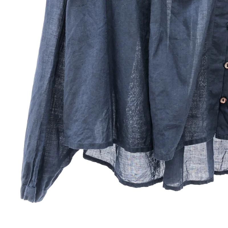 Khadi and Co / カディー&コー | コットン タック シャツ_長袖 | S | レディース