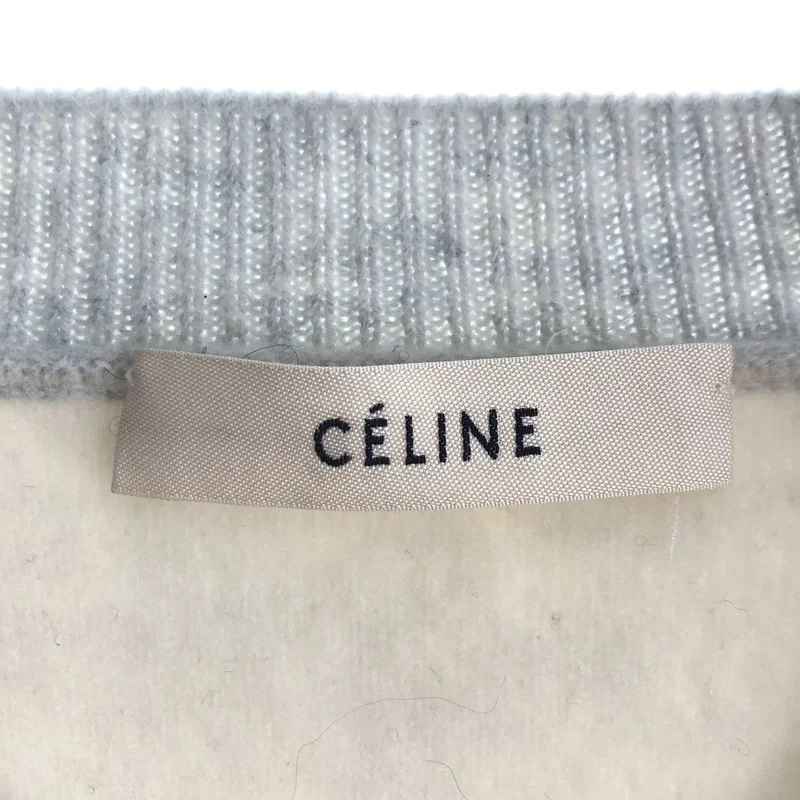 CELINE / セリーヌ | ウール カシミヤ ニット_長袖 2 3BG6 | S | レディース