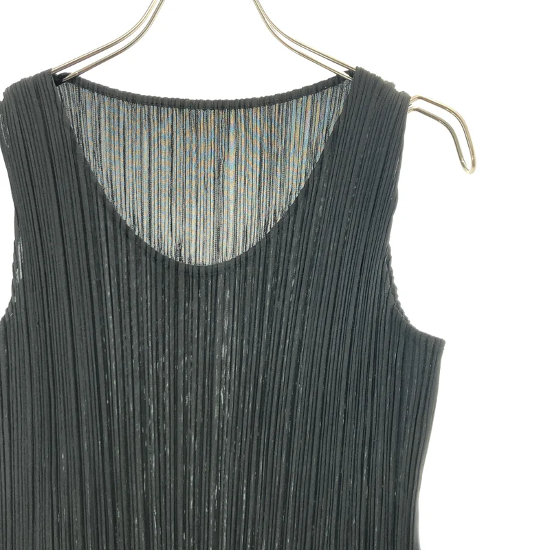 PLEATS PLEASE ISSEY MIYAKE / プリーツプリーズイッセイミヤケ | プリーツ ノースリーブワンピース | 1 | レディース