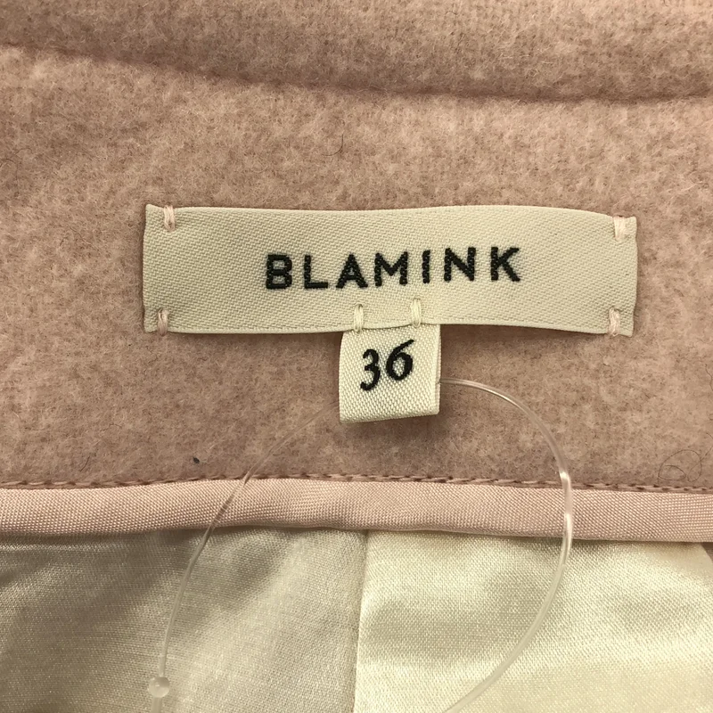 BLAMINK / ブラミンク | ノーカラー ロングコート | 36 | レディース