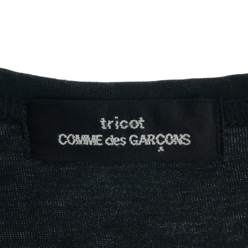 tricot COMME des GARCONS / トリココムデギャルソン | 2006SS | 製品染め レース切り替え Tシャツ |