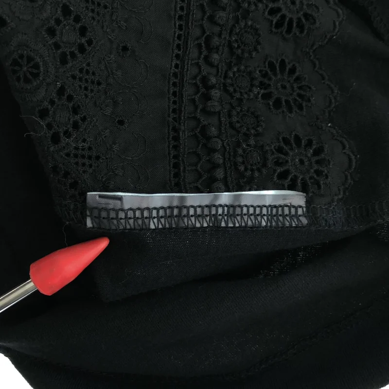 tricot COMME des GARCONS / トリココムデギャルソン | 2006SS | 製品染め レース切り替え Tシャツ |