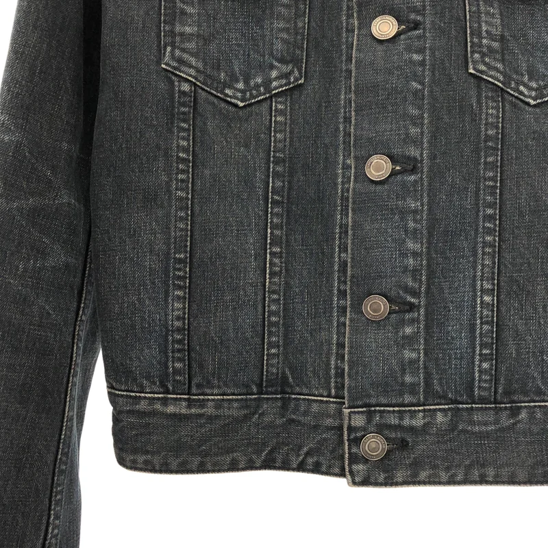 SAINT LAURENT / サンローラン | 2012 | ダメージ加工 デニム トラッカージャケット | XS | メンズ