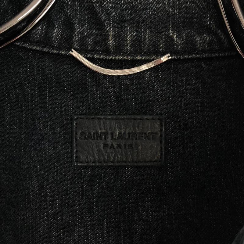 SAINT LAURENT / サンローラン | 2012 | ダメージ加工 デニム トラッカージャケット | XS | メンズ