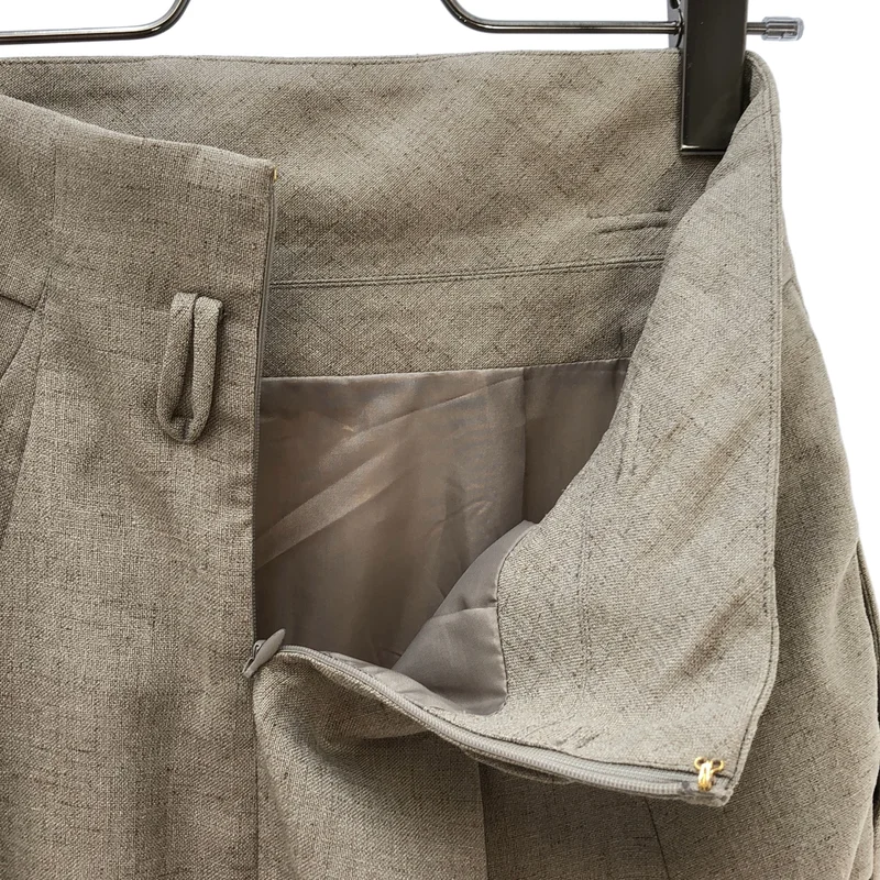 Mame Kurogouchi / マメクロゴウチ | Linen Touch Triacetate Cocoon Skirt スカート | 3 | レディース