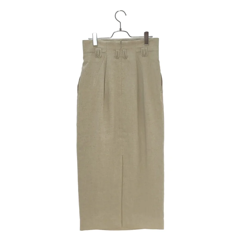 Mame Kurogouchi / マメクロゴウチ | Linen Touch Triacetate Cocoon Skirt スカート | 3 | レディース