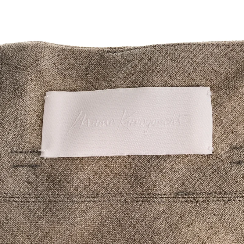 Mame Kurogouchi / マメクロゴウチ | Linen Touch Triacetate Cocoon Skirt スカート | 3 | レディース