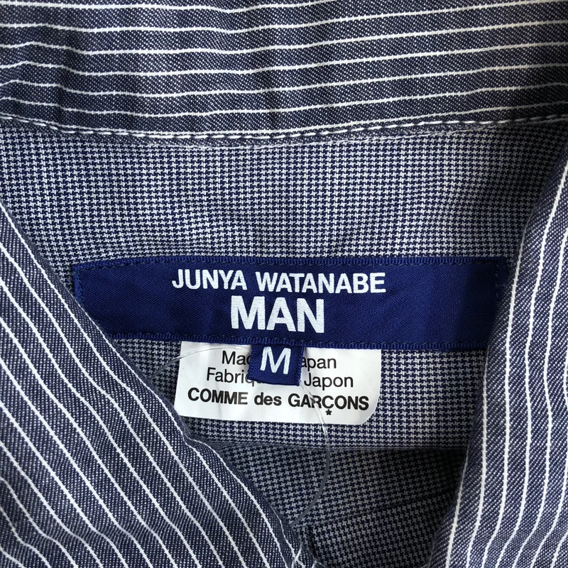 JUNYA WATANABE MAN / ジュンヤワタナベマン | 2022SS | コットン ステッチ ストライプシャツ | M | メンズ
