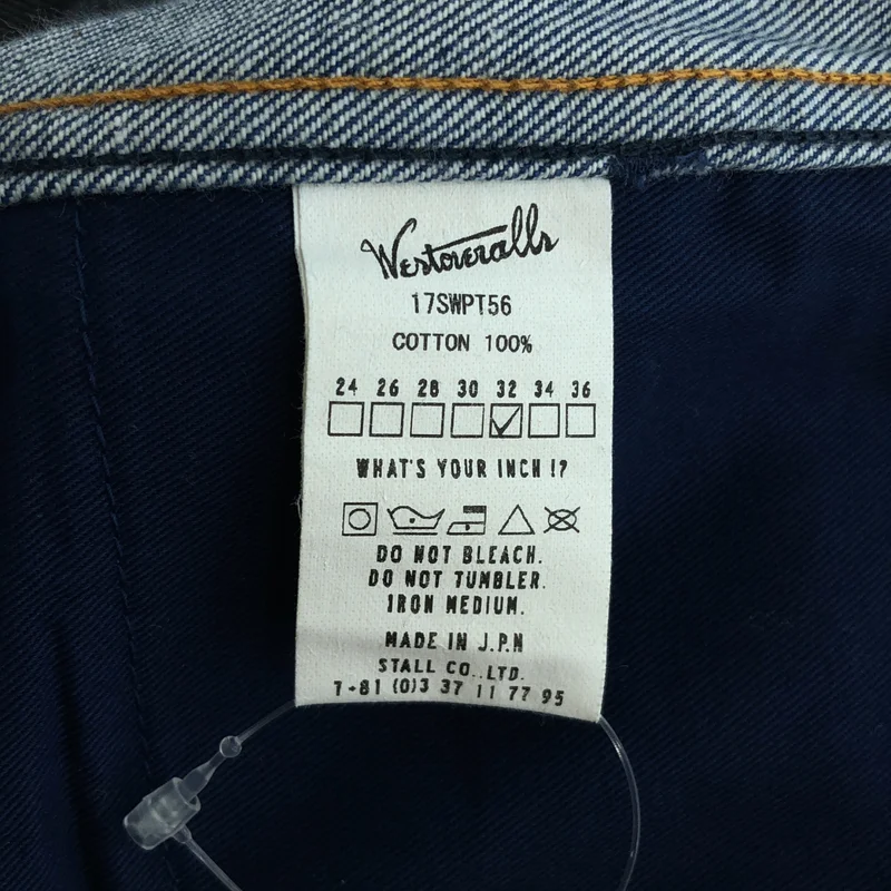 WESTOVERALLS / ウエストオーバーオールズ | 806T DENIM(A) デニムパンツ | W32 | メンズ