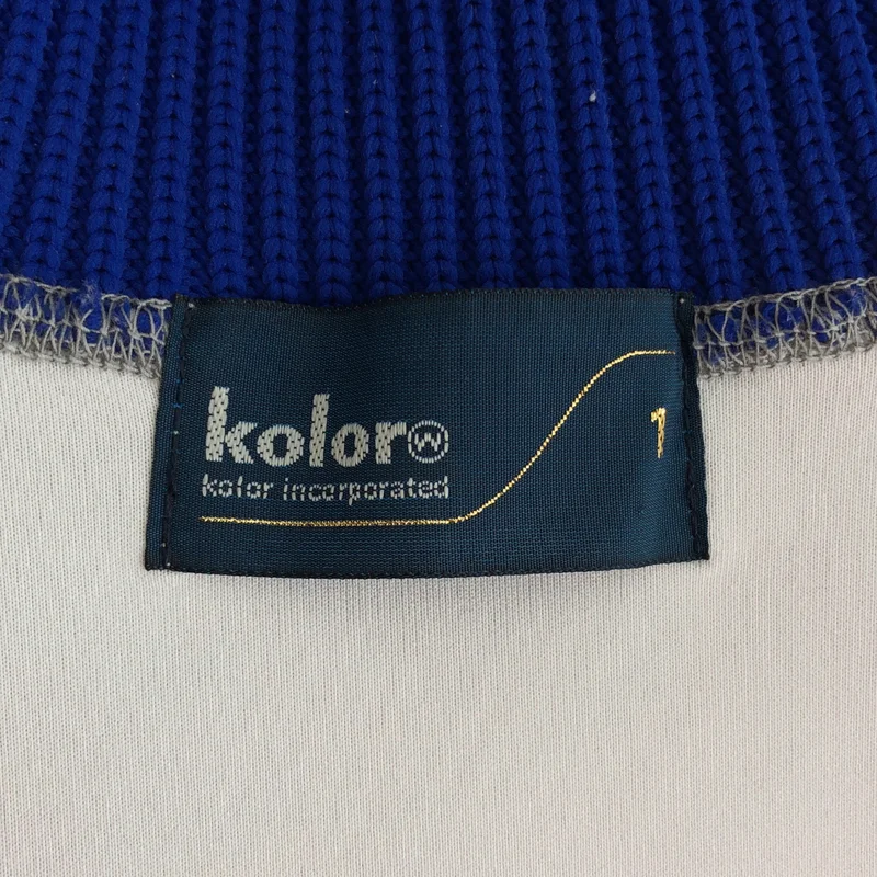 kolor / カラー | 2025SS | リブカラー ハイネックスウェット 25SCL-T11203S | 1 | メンズ