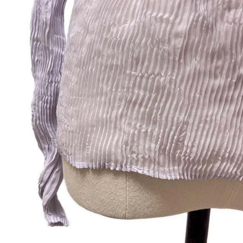ISSEY MIYAKE / イッセイミヤケ | プリーツ ハイネック トップス | 2 | レディース