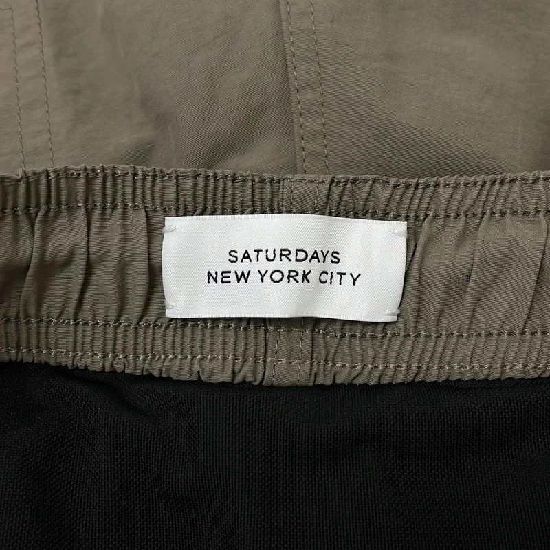 Saturdays NYC / サタデーズ ニューヨークシティ | ロゴ ドローストリング ショートパンツ ショーツ | M | メンズ