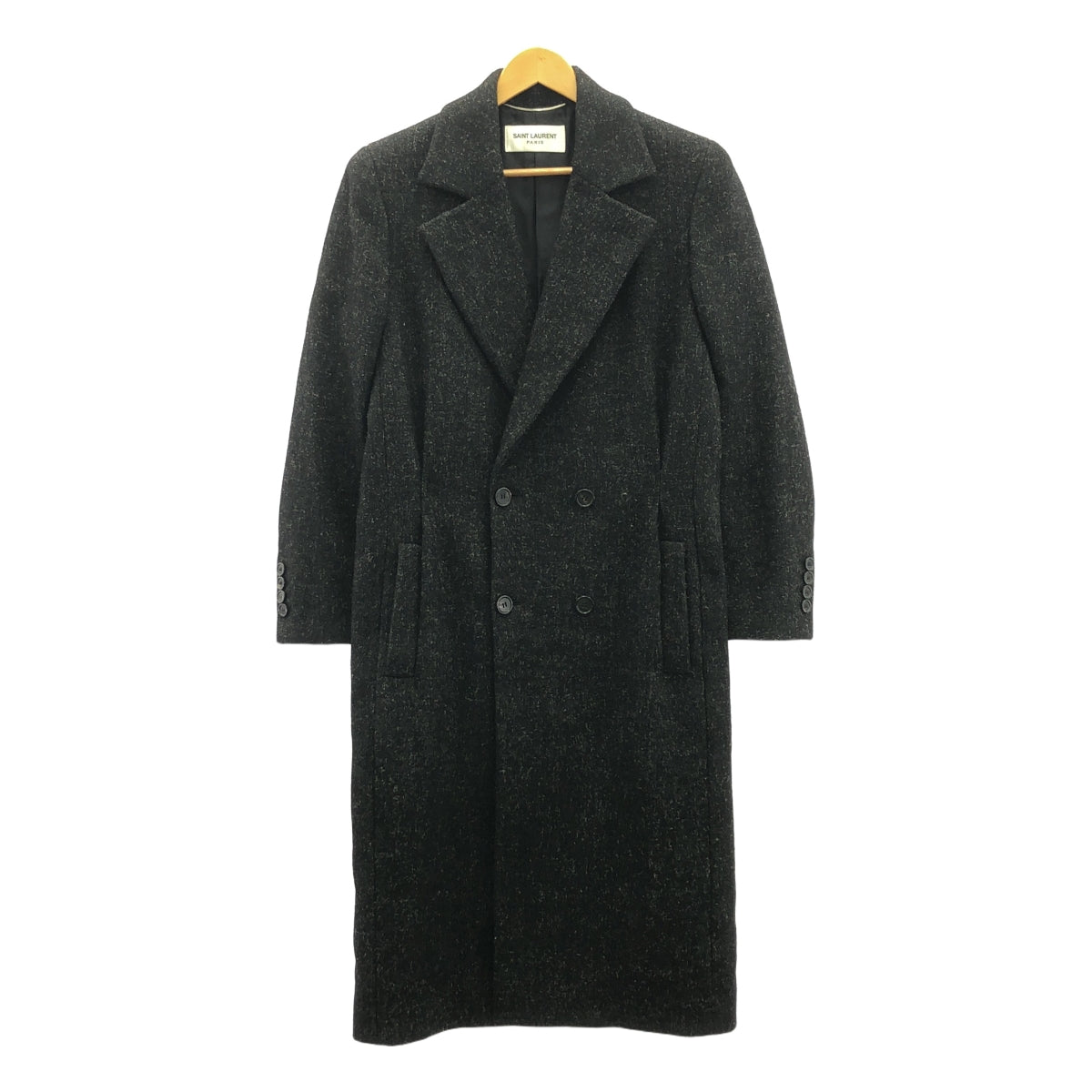 サンローランパリ　ダブルチェスターコート 美品】 SAINT LAURENT PARIS / サンローランパリ | ダブルブレスト
