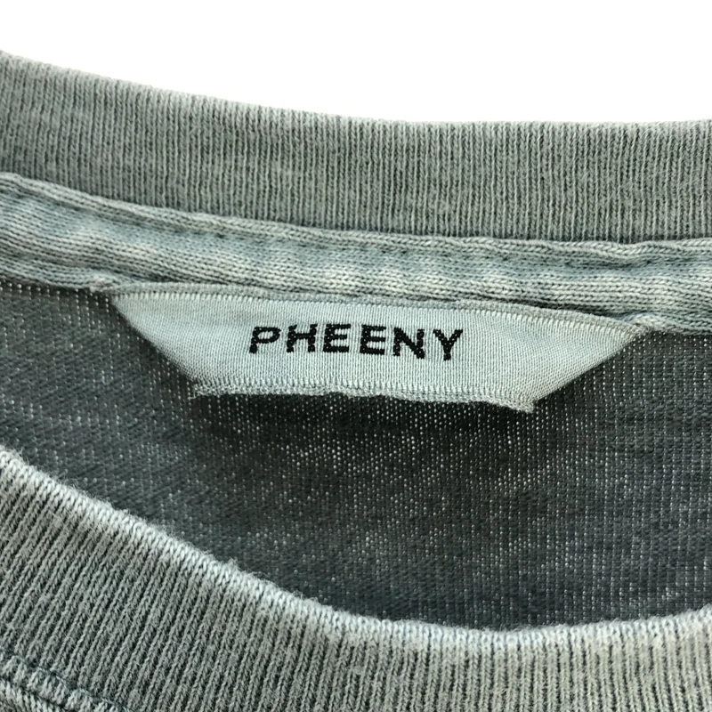 PHEENY / フィーニー | 2025AW | “Mountain” short sleeve / マウンテン バックプリント Tシャツ | F | レディース