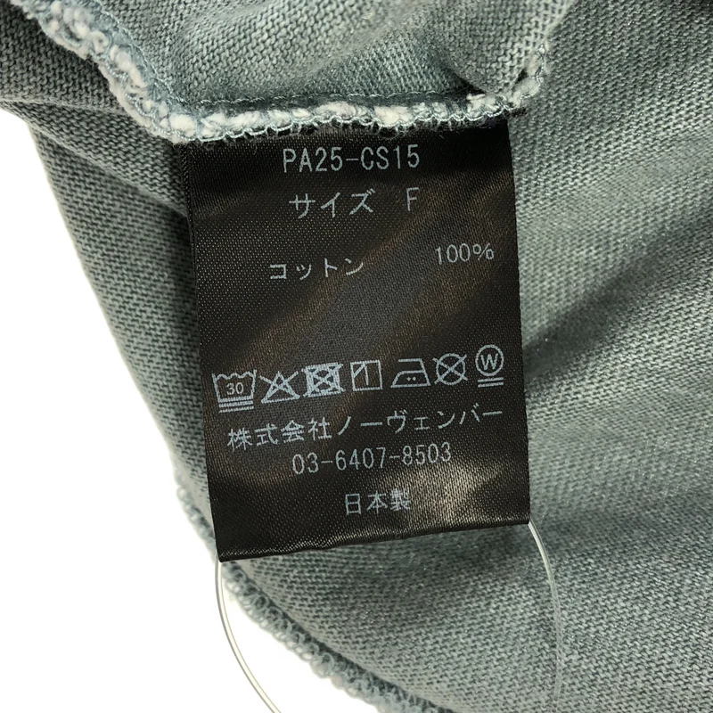 PHEENY / フィーニー | 2025AW | “Mountain” short sleeve / マウンテン バックプリント Tシャツ | F | レディース
