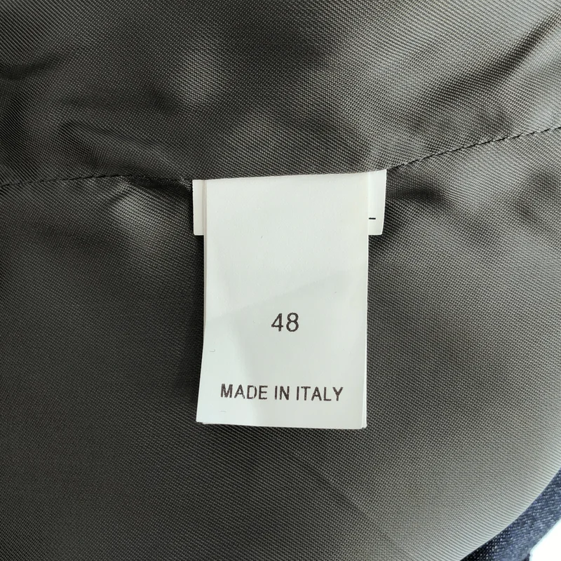 BRUNELLO CUCINELLI / ブルネロクチネリ | リネン ウール 金ボタン ベスト | 48 | メンズ