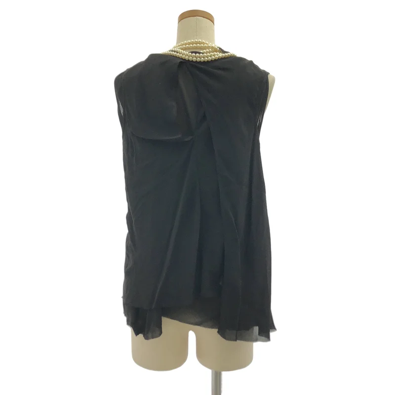 JUNYA WATANABE COMME des GARCONS / ジュンヤワタナベ | 2011AW | CORSO COMO / パール ノースリーブブラウス |