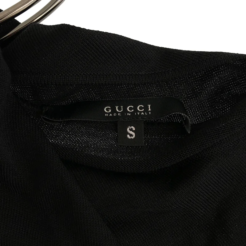 GUCCI / グッチ | バックル アシンメトリーニット | S | レディース