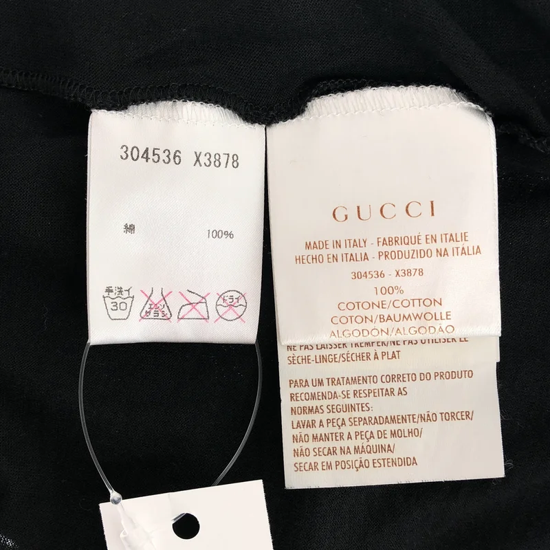 GUCCI / グッチ | コットン メタリックロゴ カットソー | S | レディース