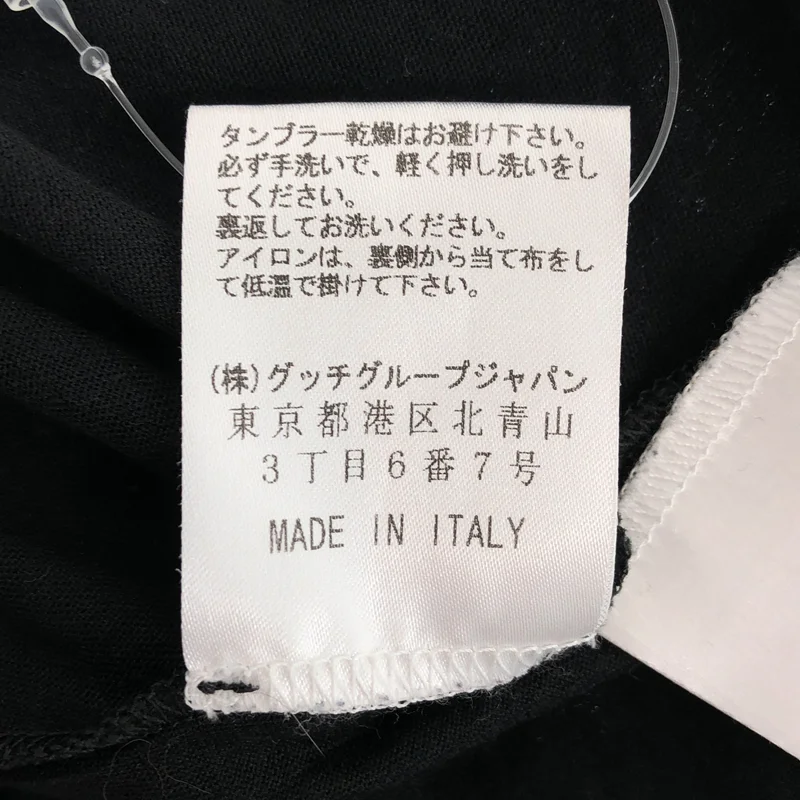GUCCI / グッチ | コットン メタリックロゴ カットソー | S | レディース