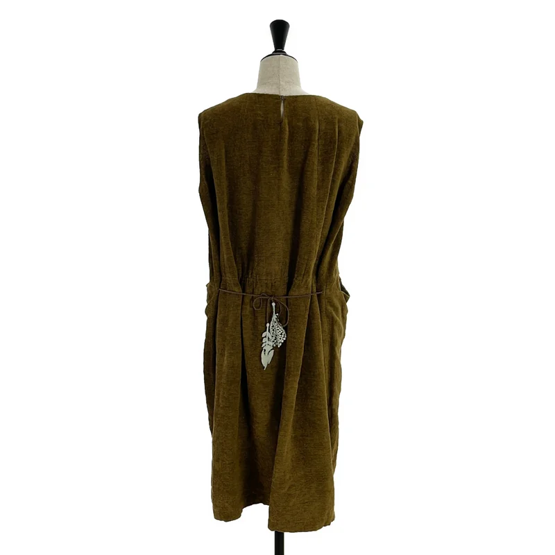 mina perhonen / ミナペルホネン | salt&pepper ノースリーブ ワンピース us3333 | 38 | レディース
