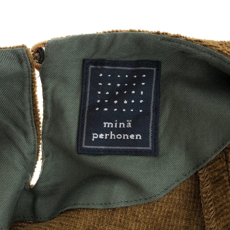 mina perhonen / ミナペルホネン | salt&pepper ノースリーブ ワンピース us3333 | 38 | レディース