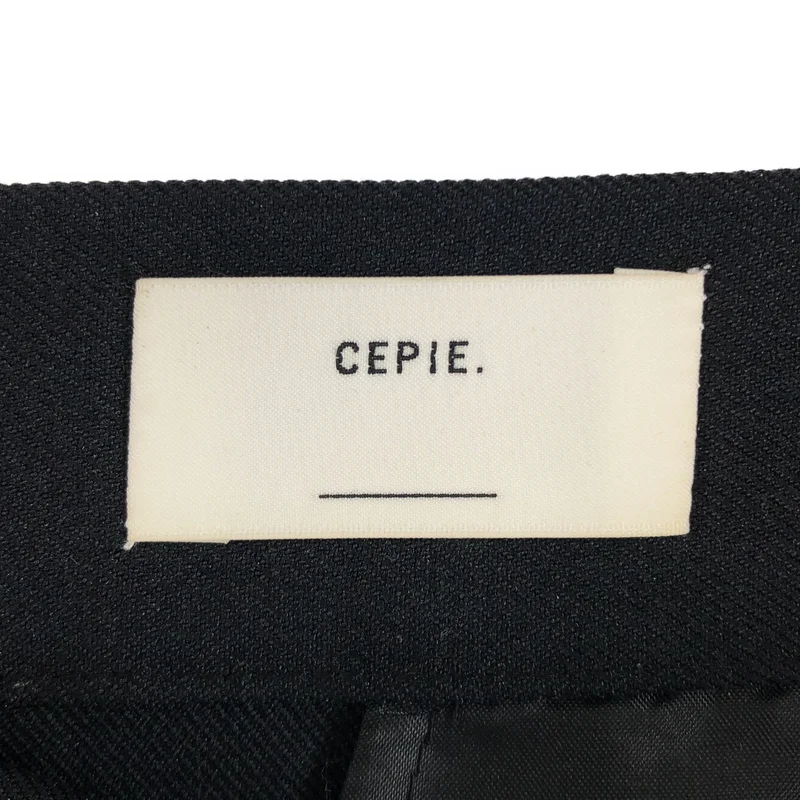 CEPIE. / セピエ | タック テーパード パンツ | 38 | レディース