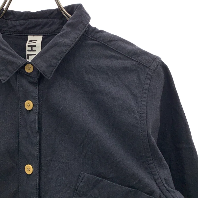 MHL. / エムエイチエルマーガレットハウエル | コットン サイドポケット シャツ ワンピース | 2 | レディース