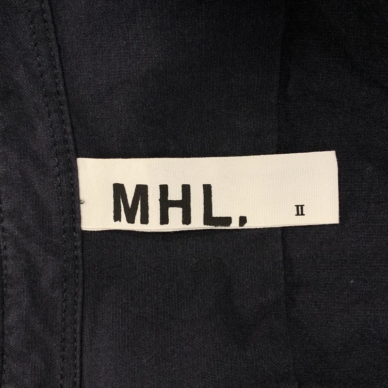 MHL. / エムエイチエルマーガレットハウエル | コットン サイドポケット シャツ ワンピース | 2 | レディース