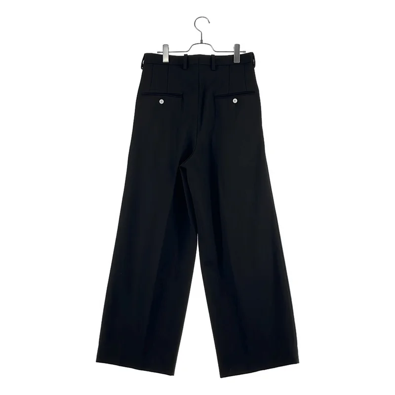 m's braque / エムズブラック | Tucked Baggy Pants / ウール 2タック バギーパンツ | 36 | メンズ
