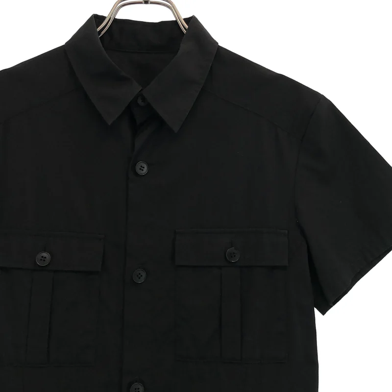 Y's / ワイズヨウジヤマモト | 2008SS | コットン 4ポケット 半袖 シャツワンピース | L | レディース