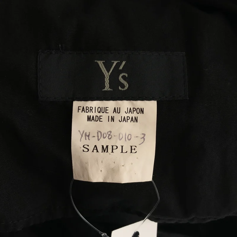 Y's / ワイズヨウジヤマモト | 2008SS | コットン 4ポケット 半袖 シャツワンピース | L | レディース