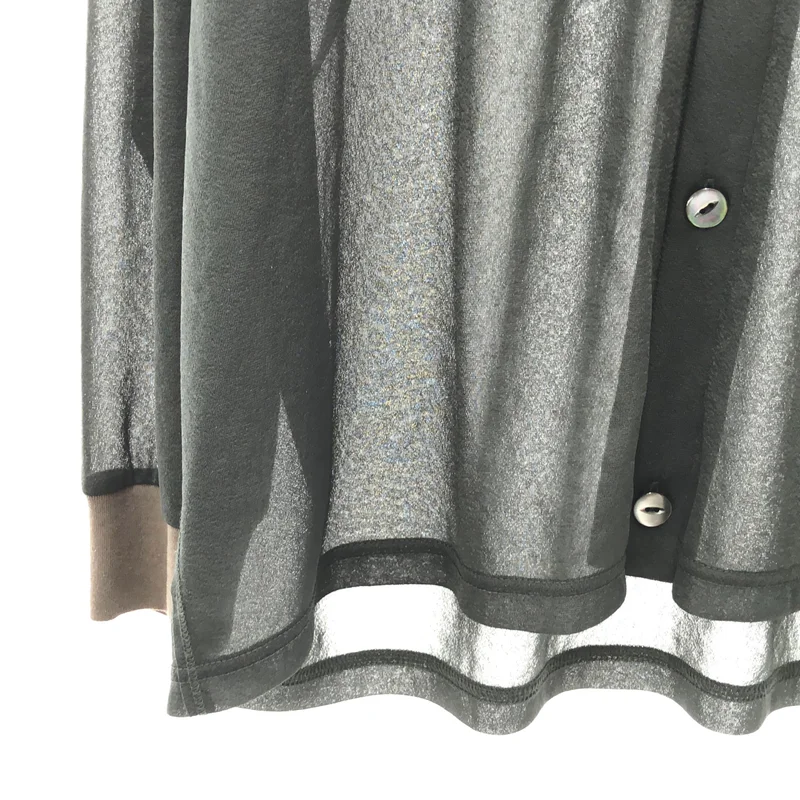 Needles / ニードルス | V Neck Cardigan - Poly Tricot Chiffon カーディガン OT255 | M | メンズ