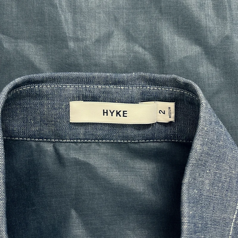 HYKE / ハイク | 2025SS | SHEER CHAMBRAY SHIRT シャツ | 2 | レディース