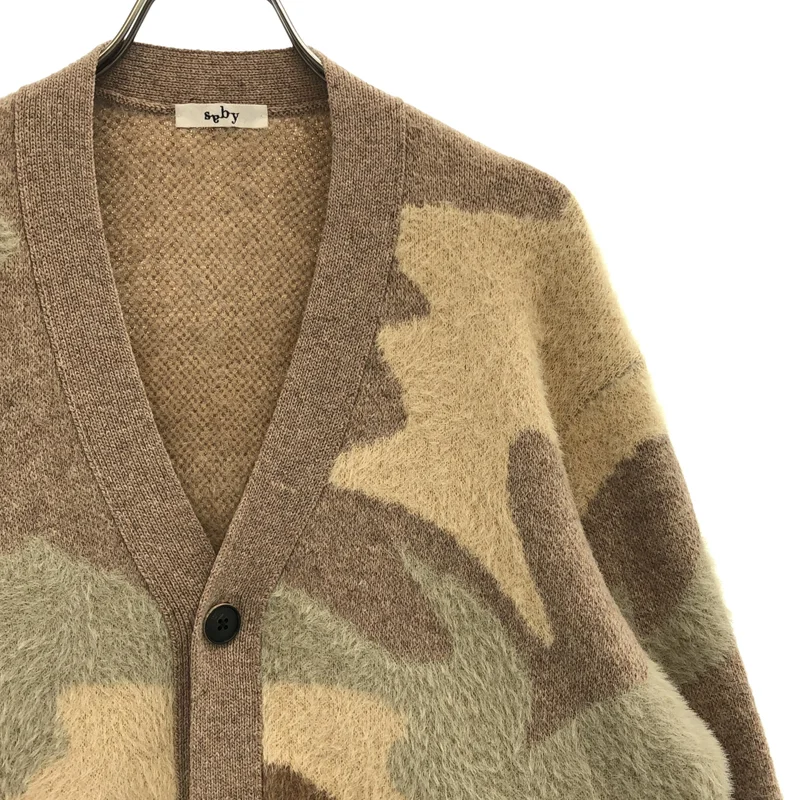 saby / サバイ | mosaic designed mohair cardigan カーディガン | 1 | メンズ