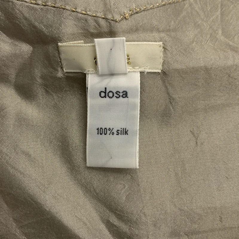 dosa / ドーサ | シルク ボタンデティール タック ワンピース | 1 | レディース