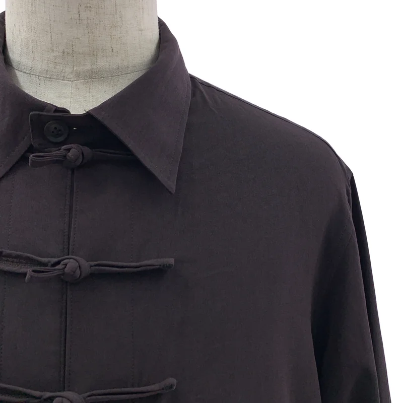YOHJI YAMAMOTO POUR HOMME / ヨウジヤマモトプールオム | 2020SS | 内田すずめ 百合阿修羅チャイナ ロングシャツ | 3 | メンズ