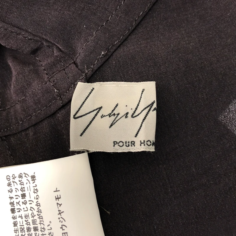 YOHJI YAMAMOTO POUR HOMME / ヨウジヤマモトプールオム | 2020SS | 内田すずめ 百合阿修羅チャイナ ロングシャツ | 3 | メンズ